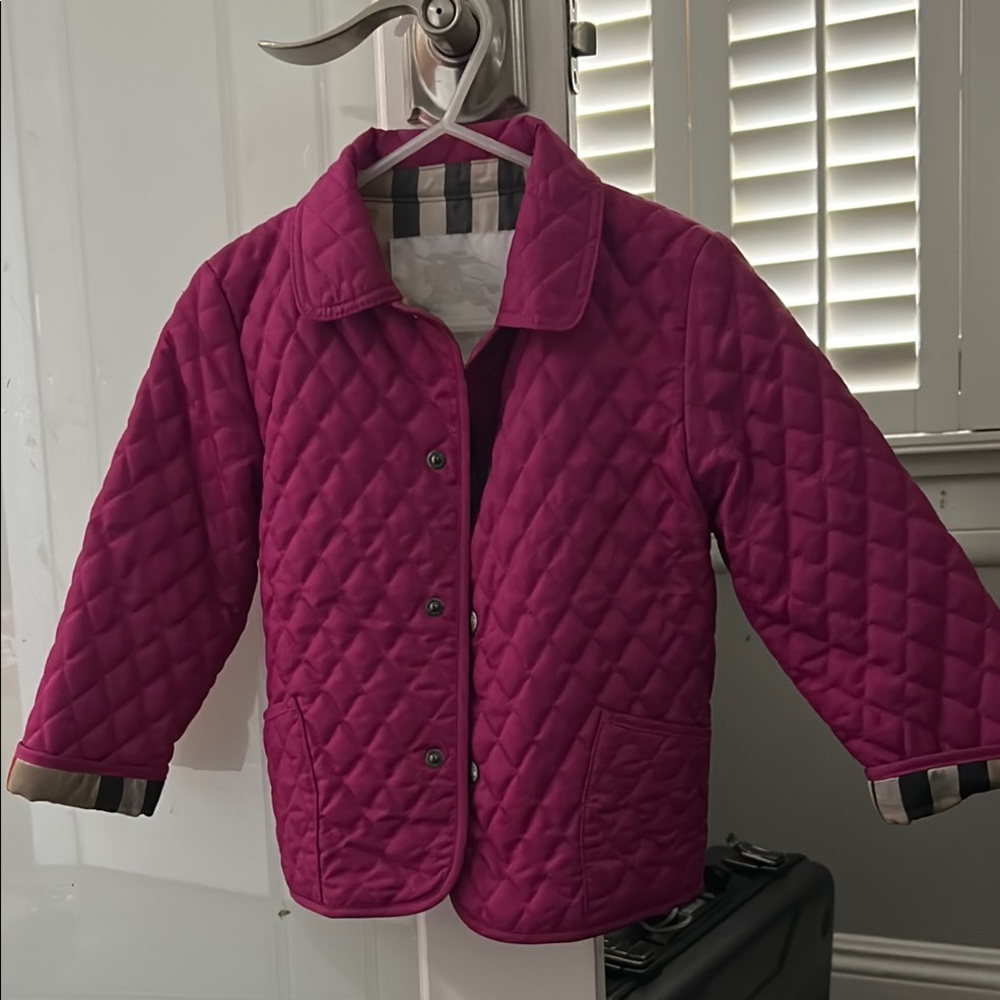 Quilted Kids Jacket - Pink
